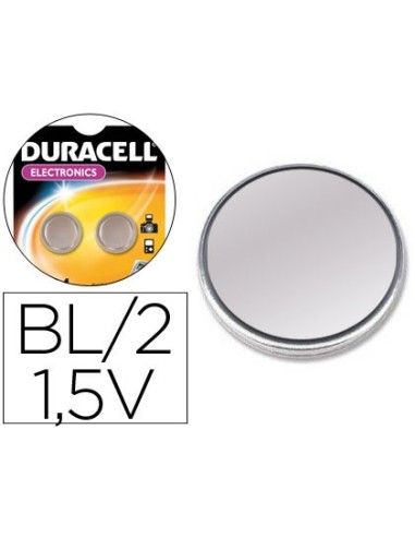 PILAS DURACELL ALCALINAS LR44 BLISTER 2 BOTON LR44