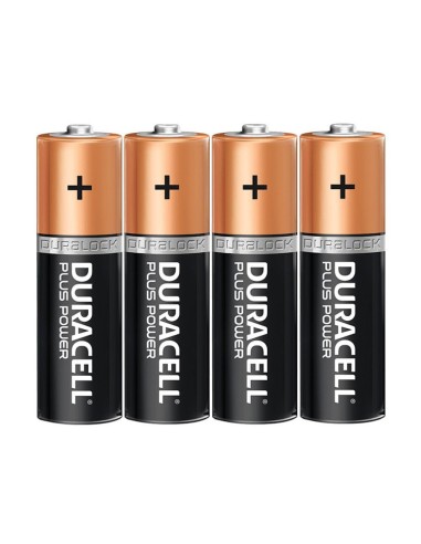PILAS DURACELL ALCALINA PLUS AA BLISTER C/4 PILAS