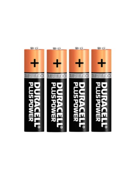 PILAS DURACELL ALCALINA PLUS AAA BLISTER C/4 PILAS