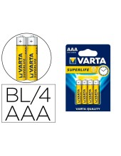 PILA VARTA SALINA SUPERLIFE AAA TIPO R-03 4 UD.