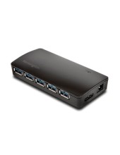 HUB USB 3.0 KENSINGTON CON CARGADOR 7 PUERTOS NEGRO