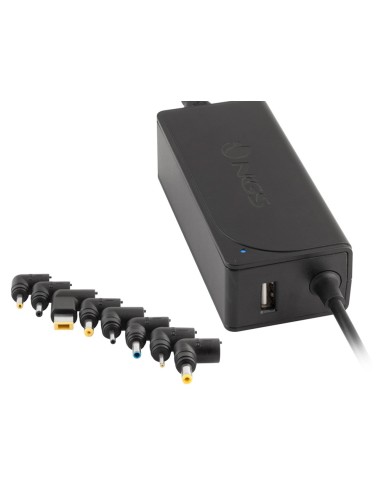 ADAPTADOR CORRIENTE NGS AUTOMATIC 45W 8 ADAPTADORES SALIDA USB 2A