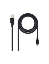 CABLE USB 2.0 TIPO A/M-MICRO USB B/M NG.LONGITUD 0,8 M