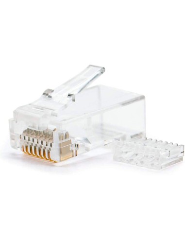 CONECTOR RJ45 8 HILOS CATEGORIA 6