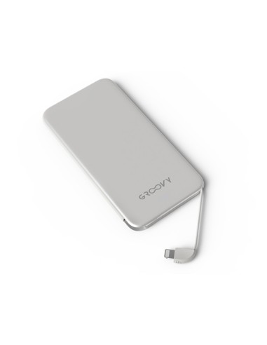 BATERIA EXTERNA GROOVY 4000MAH DISPOSITIVOS APPLE LIGHTNING BL.