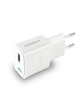 CARGADOR PARED GROOVY 1 USB+1USB-C BL.