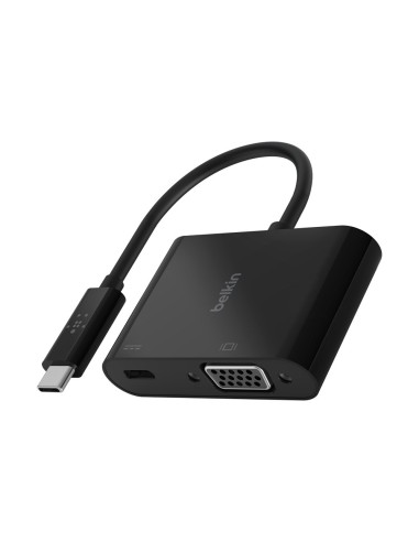 ADAPTADOR BELKIN AVC001BTBK USB-C A VGA+CARGA NG.