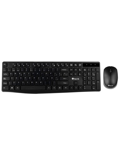 SET TECLADO RATON NGS ALLURE MULTIME INALAMBRICO USB NANO 2,4 GHZ NG.