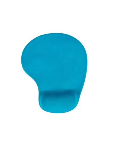 ALFOMBRILLA RATON Q-CONNECT REPOSAMUÑECAS GEL CELESTE