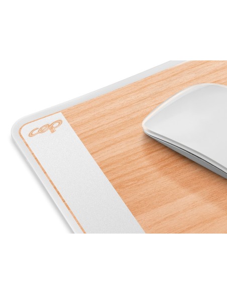 ALFOMBRILLA RATON CEP SILVA BAMBU SOLAPA TPTE.210X150X2MM