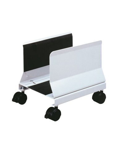SOPORTE C.P.U. METAL Q-CON.-REGULABLE C/RUEDAS