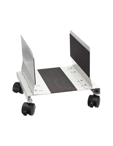 SOPORTE C.P.U. METAL Q-CON.-REGULABLE C/RUEDAS