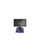 SOPORTE ARCHIVO 2000 MONITOR POLIEST 100%REC. 2 CAJONES 10KG NG./AZUL 2