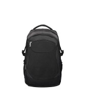 MOCHILA PARA PORTATIL Q-CONNECT 18" NEGRA 1 ASA 1 BOLSILLO EXTERIOR