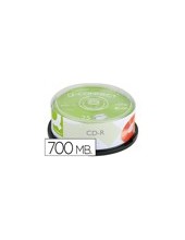 CD-R Q-CON. CAP. 700MB DURACION 80MIN VELOCIDAD 52X 25 UDS. 2