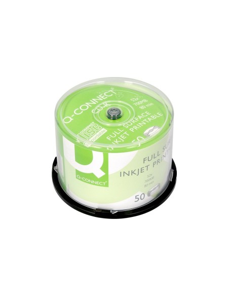 CD-R Q-CON.IMPRIMIBLE CARTUCHO 700MB DURACION 80MIN 52X 50 UNID