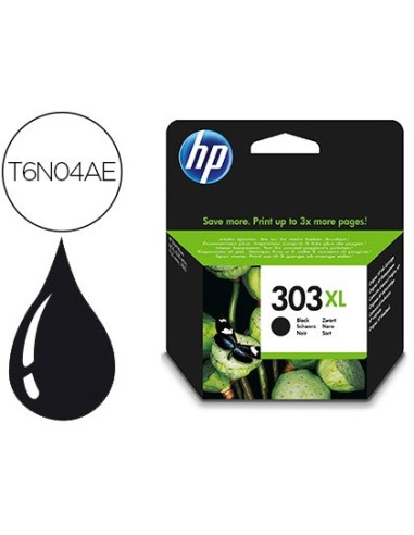 T6N04AE CARTUCHO HP Nº 303XL NG. 600 PG.