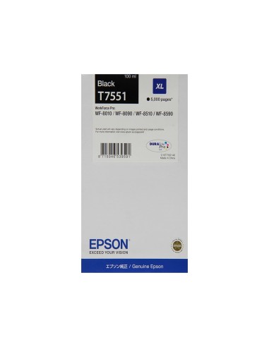 C13T755140 CARTUCHO EPSON WF-8010/WF-8090 NG 5000 PG.