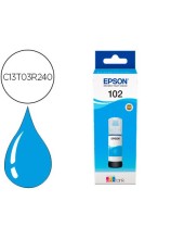 C13T03R240 TINTA EPSON ECOTANK 102 BOTE 70 ML CIAN 6.000 PG.