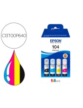 C13T00P640 CARTUCHO EPSON /104 4 CLR MULTIPACK (BK/C/M/Y) ET-2710/ET