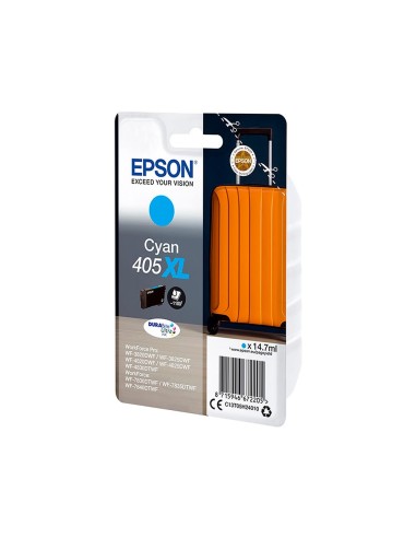C13T05H24010 CARTUCHO EPSON 405 XL WF-7830DTWF/WF-7840DTWF ALTA CIAN