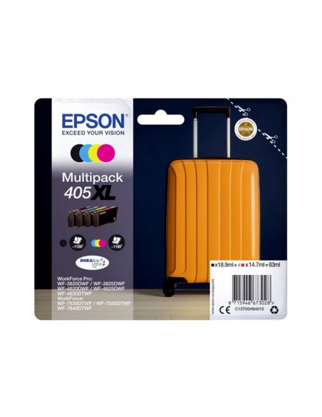 C13T05H64010 CARTUCHO EPSON 405 XL WF-3820DWF/WF-4820DW ALTA PK.DE 4