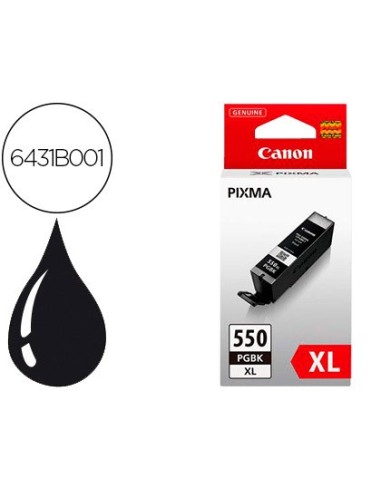 6431B001 CARTUCHO CANON PGI-550XL NG. 500 PG.