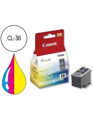 2146B001 CARTUCHO CANON CL-38 TRICOLOR  205 PG.