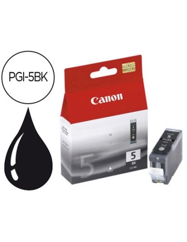 0628B001 CARTUCHO CANON PGI-5BK NG. ALTA CAP. 800 PG.