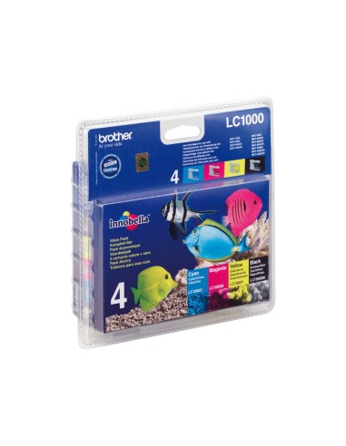 LC-1000VALBP CARTUCHO BROTHER RAINBOW PK. 500 PG.