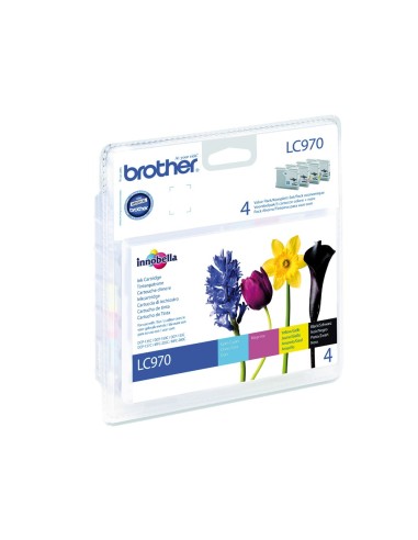 LC-970VALBP CARTUCHO BROTHER RAINBOW PK. 350 PG.