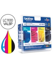 LC-1100VALBP CARTUCHO BROTHER RAINBOW PK. 450 PG.