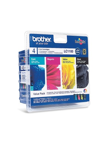 LC-1100VALBP CARTUCHO BROTHER RAINBOW PK. 450 PG.