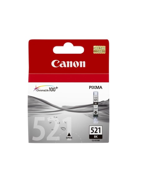 2933B001 CARTUCHO CANON CLI-521BK NG. 500 PG.