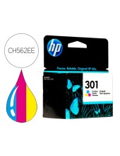 CH562EE CARTUCHO HP Nº 301 TRICOLOR 160 PG.