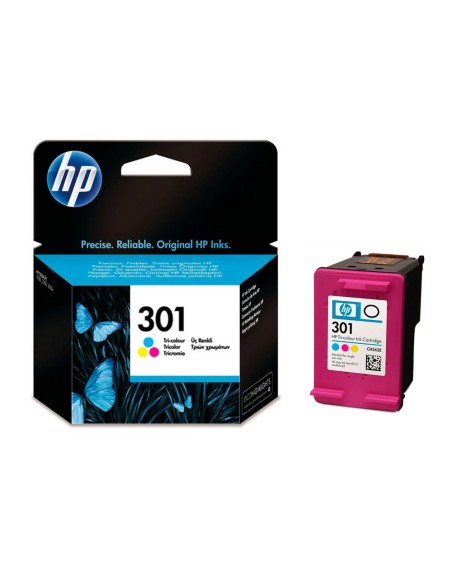 CH562EE CARTUCHO HP Nº 301 TRICOLOR 160 PG.