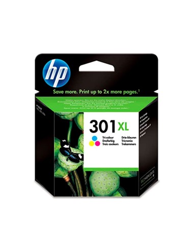 CH564EE CARTUCHO HP Nº 301XL TRICOLOR 330 PG.