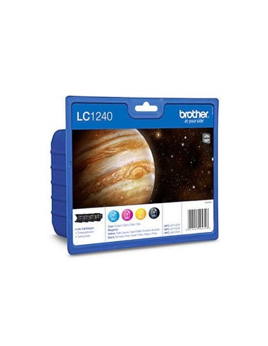 LC-1240VALBP CARTUCHO BROTHER RAINBOW PK. 600 PG.