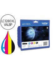 LC-1280XLVALBP CARTUCHO BROTHER RAINBOW PK. 2400 PG