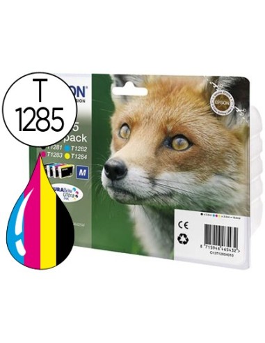 C13T12854012 CARTUCHO EPSON S22/420W/425W T1285 MULTIPACK 175 PG.