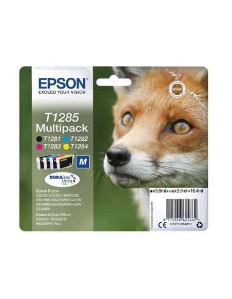 C13T12854012 CARTUCHO EPSON S22/420W/425W T1285 MULTIPACK 175 PG.