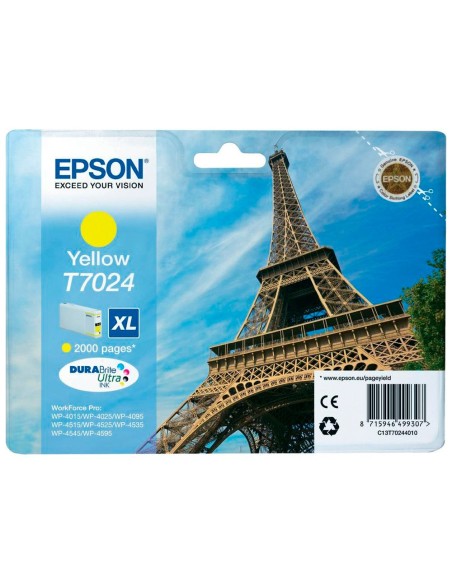 C13T70244010 CARTUCHO EPSON WP4000/WP4500 T7024 XL AM. 2000 PG.