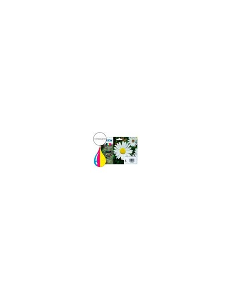C13T18064010 CARTUCHO EPSON MULTIPACK T1806 NG.AM. CIAN MAG.