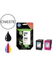 CN637EE CARTUCHO HP Nº 300 MULTIPACK 2UD. 200 PG.