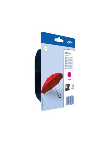 LC-225XLMBP CARTUCHO BROTHER MAG. ALTA CAP. 1200 PG.