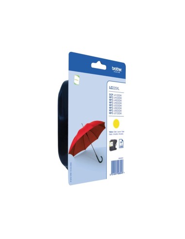 LC-225XLYBP CARTUCHO BROTHER AM. ALTA CAP. 1200 PG.