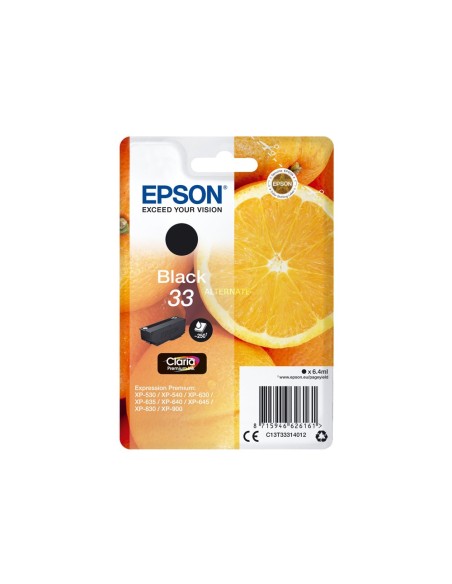 C13T33314010 CARTUCHO EPSON XP-530/630 33 NG .250 PG.