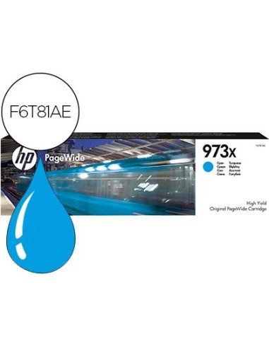 F6T81AE CARTUCHO HP Nº 973X CIAN 7000 PG.