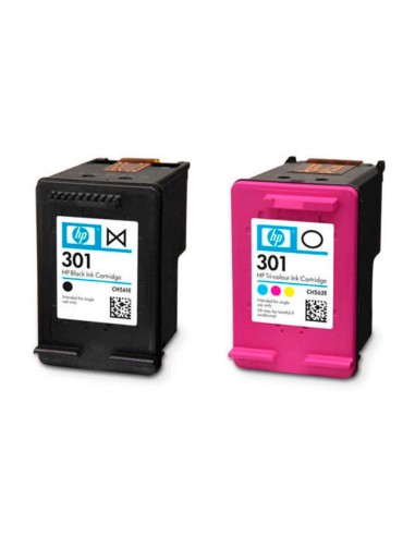 N9J72AE CARTUCHO HP Nº 301 MULTIPACK 350 PG.