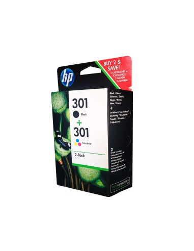 N9J72AE CARTUCHO HP Nº 301 MULTIPACK 350 PG.